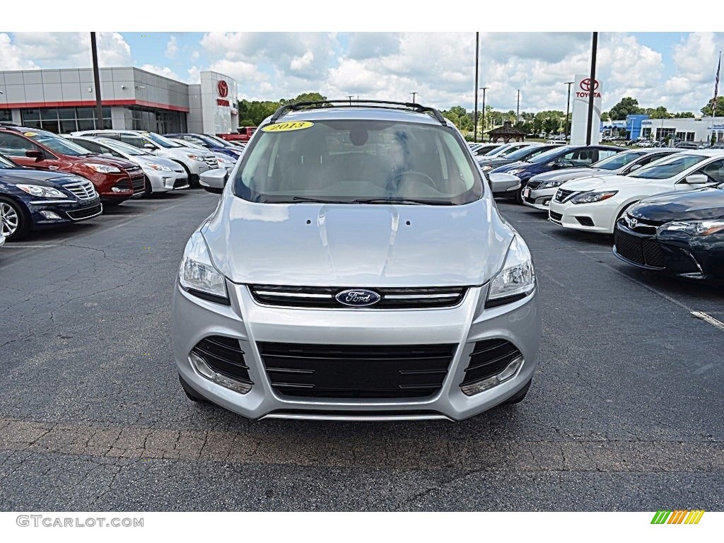 2013 Escape SEL 1.6L EcoBoost - Ingot Silver Metallic / Charcoal Black photo #31