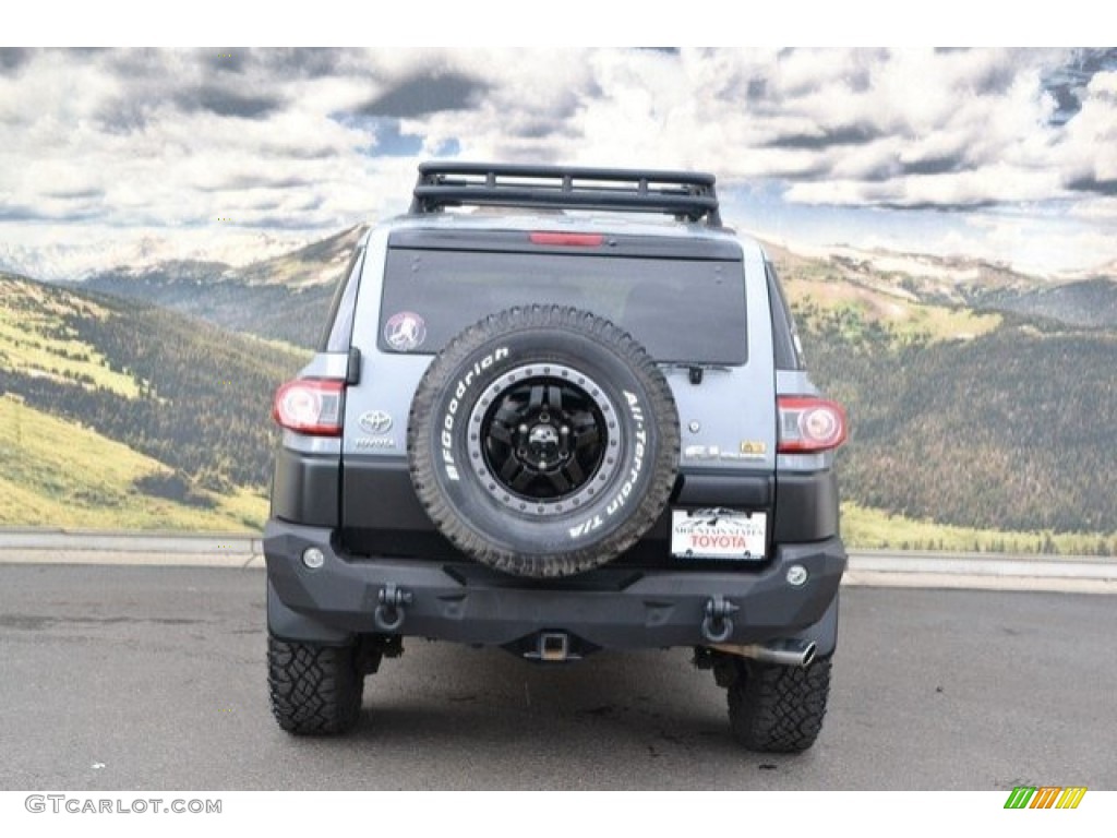 2013 FJ Cruiser 4WD - Trail Teams Cement Gray / Dark Charcoal photo #9
