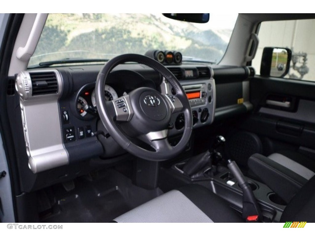2013 FJ Cruiser 4WD - Trail Teams Cement Gray / Dark Charcoal photo #10