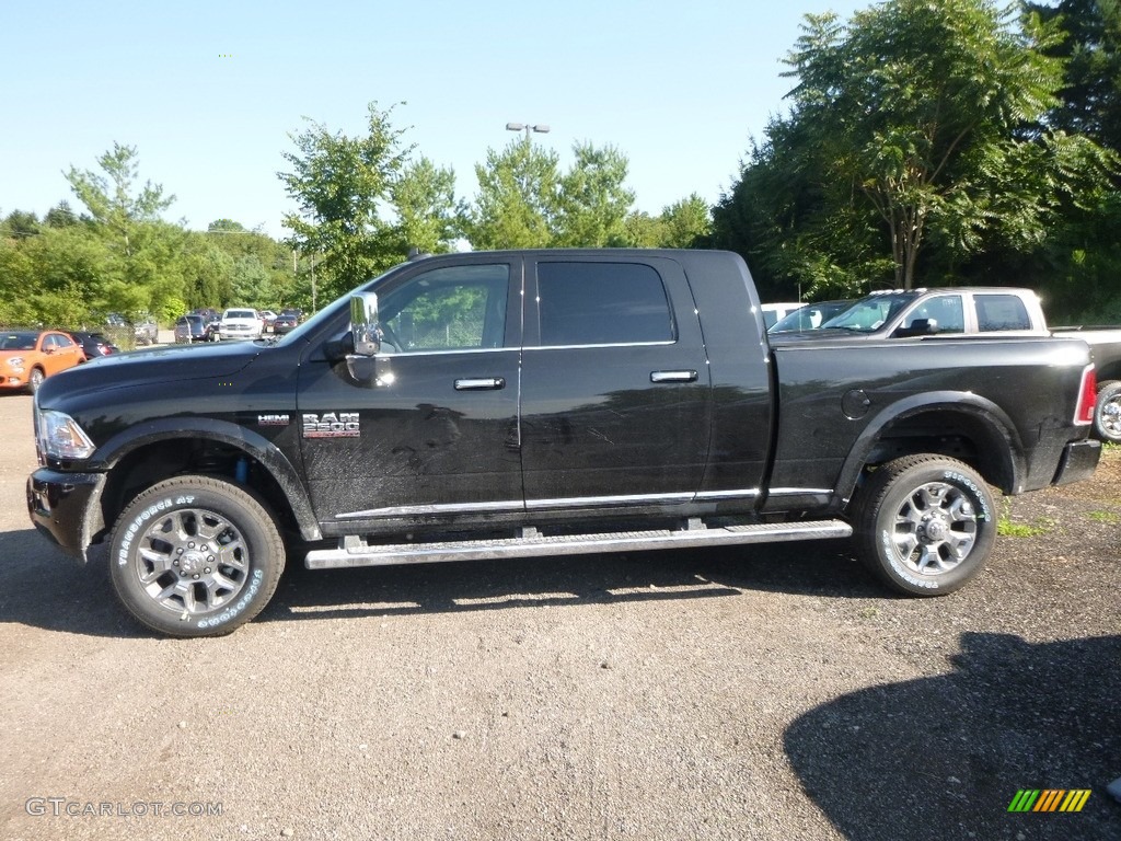 Brilliant Black Crystal Pearl 2017 Ram 2500 Limited Mega Cab 4x4 Exterior Photo #122250912