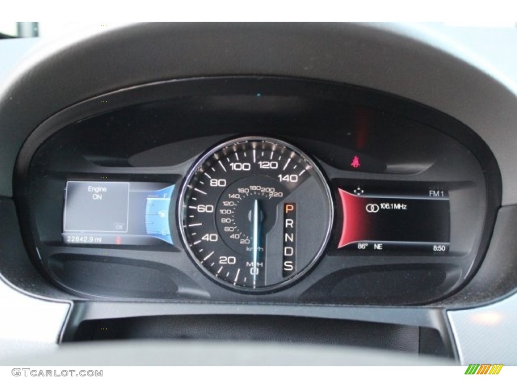 2014 Edge SEL - Mineral Gray / Medium Light Stone photo #37
