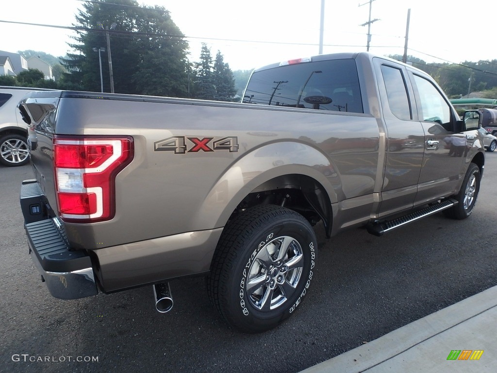 2018 F150 XLT SuperCab 4x4 - Stone Gray / Earth Gray photo #5