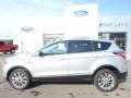 2017 Ingot Silver Ford Escape Titanium 4WD  photo #8