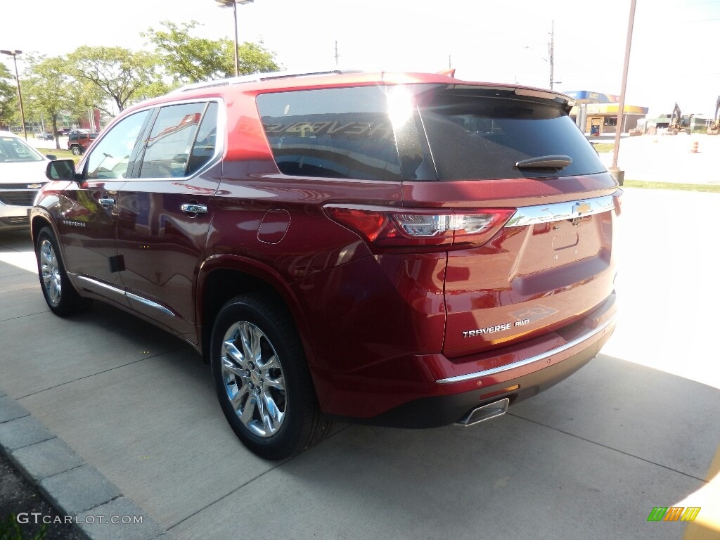 2018 Traverse High Country AWD - Cajun Red Tintcoat / High Country Jet Black/Loft Brown photo #5