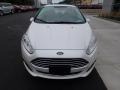 White Platinum Metallic Tri-coat - Fiesta Titanium Hatchback Photo No. 8