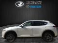 2017 Crystal White Pearl Mazda CX-5 Touring AWD  photo #3