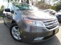 Polished Metal Metallic 2011 Honda Odyssey Touring Elite