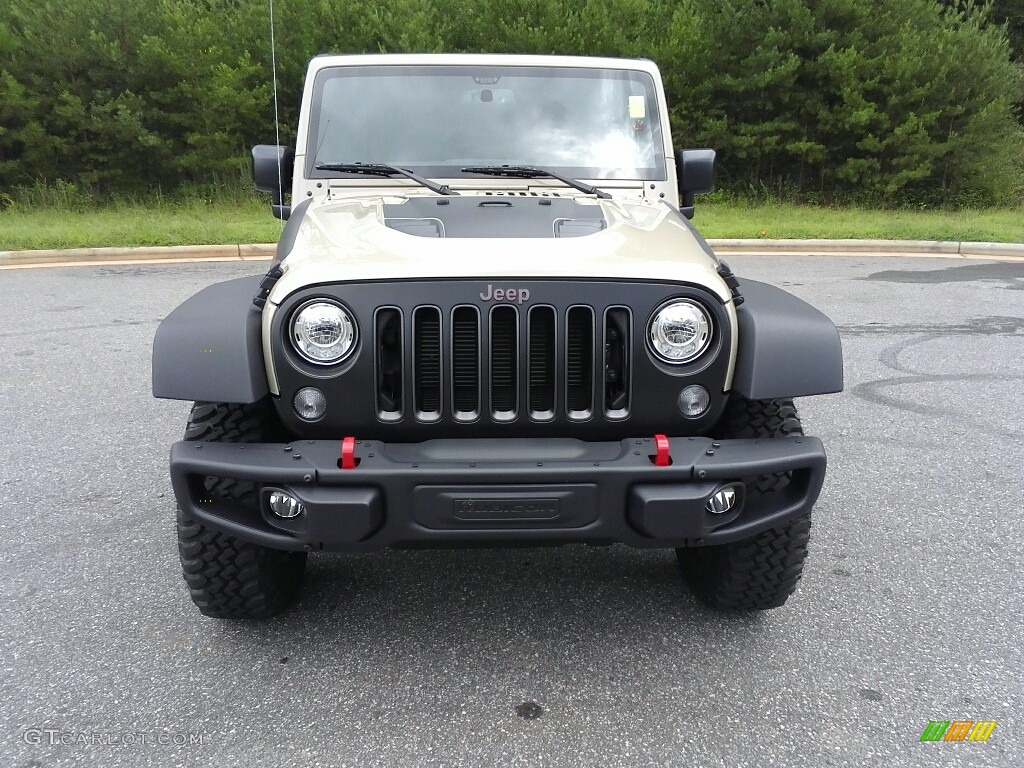 2017 Wrangler Rubicon 4x4 - Gobi / Black/Dark Saddle photo #3