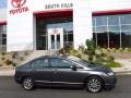 2009 Polished Metal Metallic Honda Civic EX Sedan  photo #2