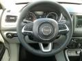 Black/Ski Gray 2018 Jeep Compass Latitude Steering Wheel