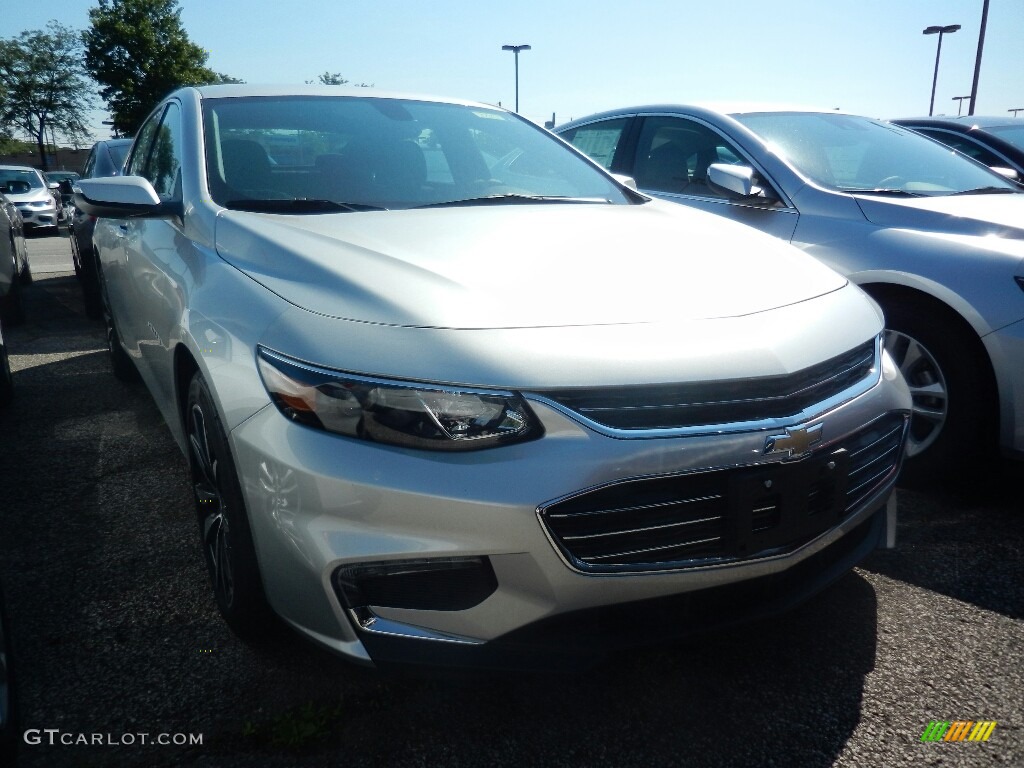 2017 Malibu LT - Silver Ice Metallic / Jet Black photo #2