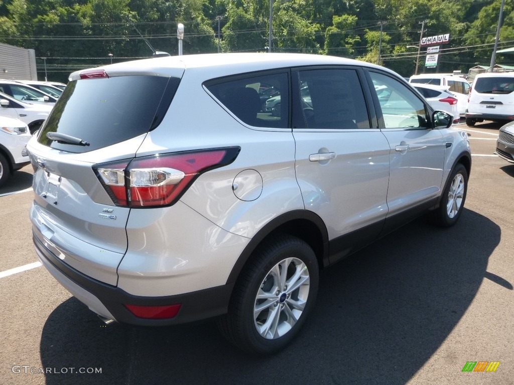 2017 Escape SE 4WD - Ingot Silver / Charcoal Black photo #2