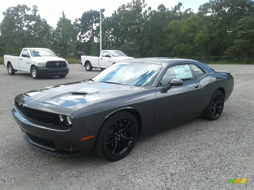 2017 Challenger SXT - Granite Pearl / Black photo #1