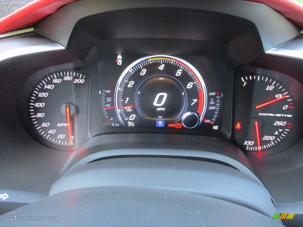 2018 Chevrolet Corvette Grand Sport Coupe Gauges Photo #122259864