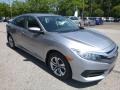 2017 Lunar Silver Metallic Honda Civic LX Sedan  photo #5