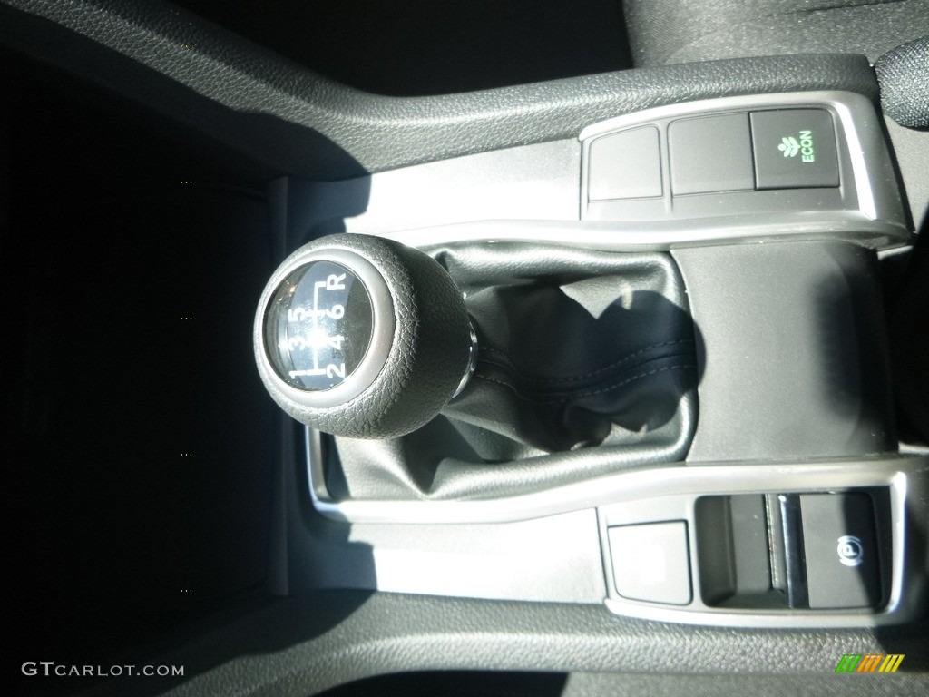 2017 Civic LX Sedan - Lunar Silver Metallic / Black photo #13