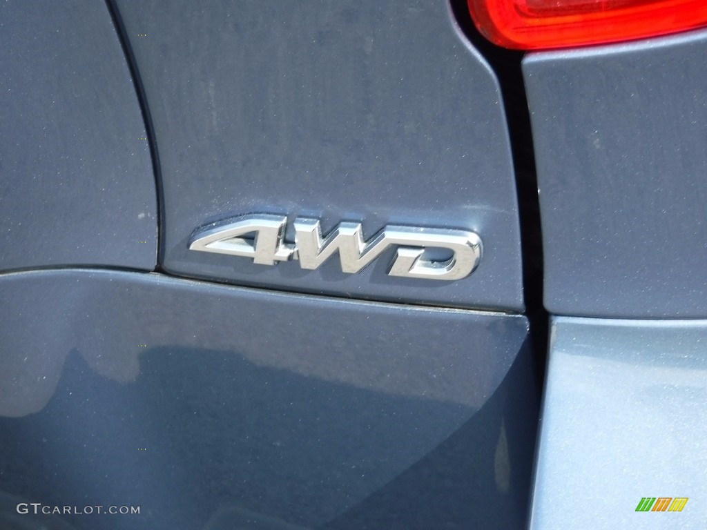 2010 RAV4 Limited 4WD - Pacific Blue Metallic / Ash Gray photo #12