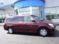 2007 Dark Cherry Pearl Honda Odyssey EX  photo #2