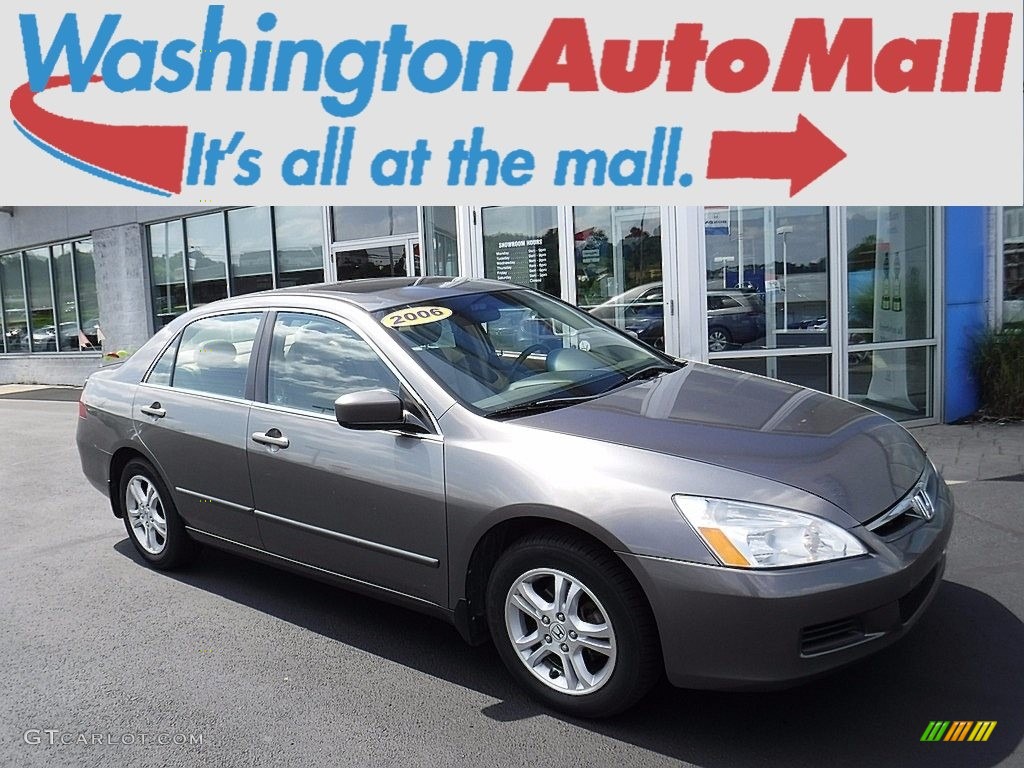 2006 Accord EX-L Sedan - Carbon Bronze Pearl / Ivory photo #1