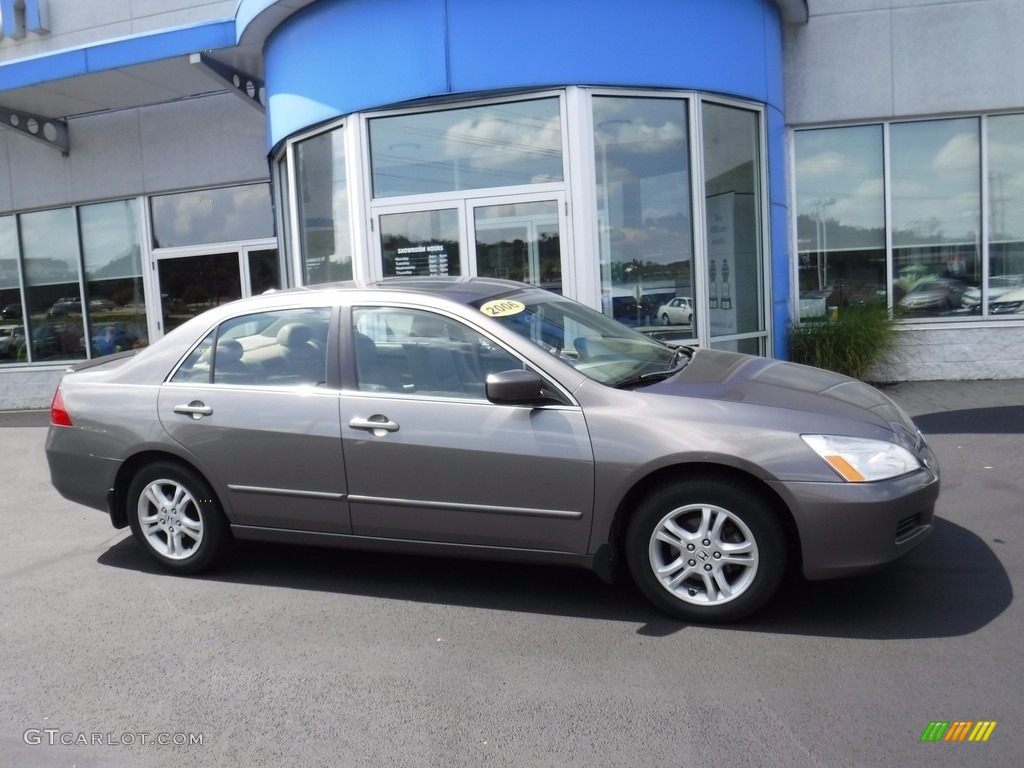 2006 Accord EX-L Sedan - Carbon Bronze Pearl / Ivory photo #2