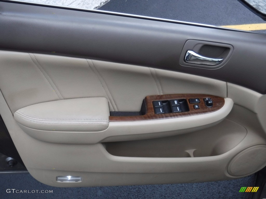 2006 Accord EX-L Sedan - Carbon Bronze Pearl / Ivory photo #13
