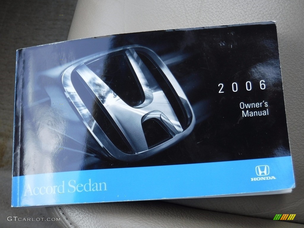 2006 Accord EX-L Sedan - Carbon Bronze Pearl / Ivory photo #23