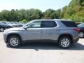 2018 Satin Steel Metallic Chevrolet Traverse LT AWD  photo #2