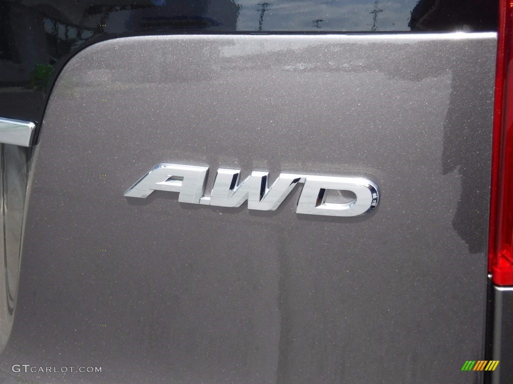 2014 CR-V EX AWD - Urban Titanium Metallic / Black photo #11