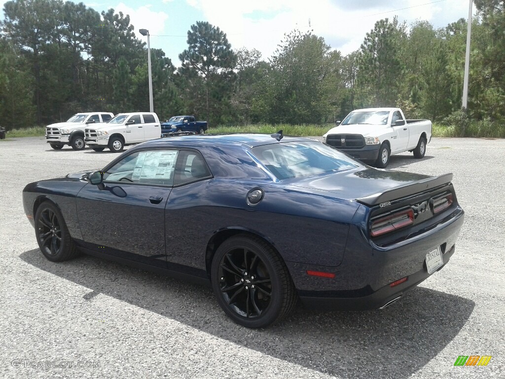 2017 Challenger SXT - Contusion Blue / Black photo #3