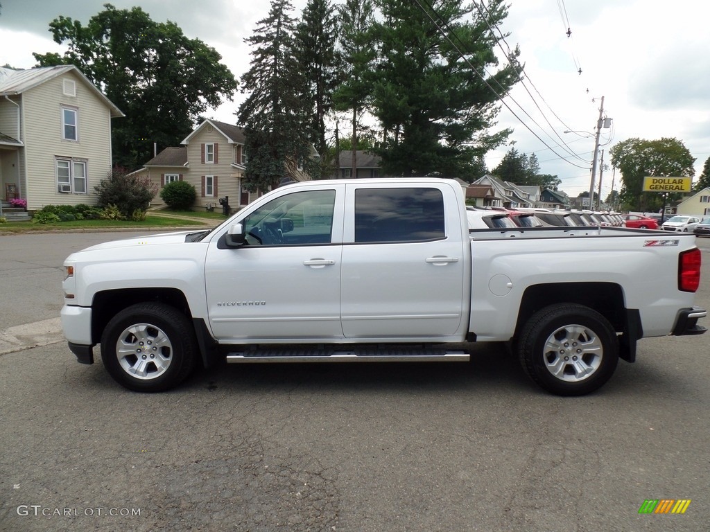 2017 Silverado 1500 LT Crew Cab 4x4 - Iridescent Pearl Tricoat / Cocoa/­Dune photo #8