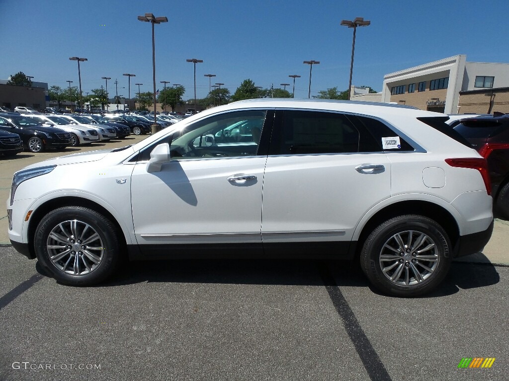 Crystal White Tricoat 2018 Cadillac XT5 Luxury AWD Exterior Photo #122265546