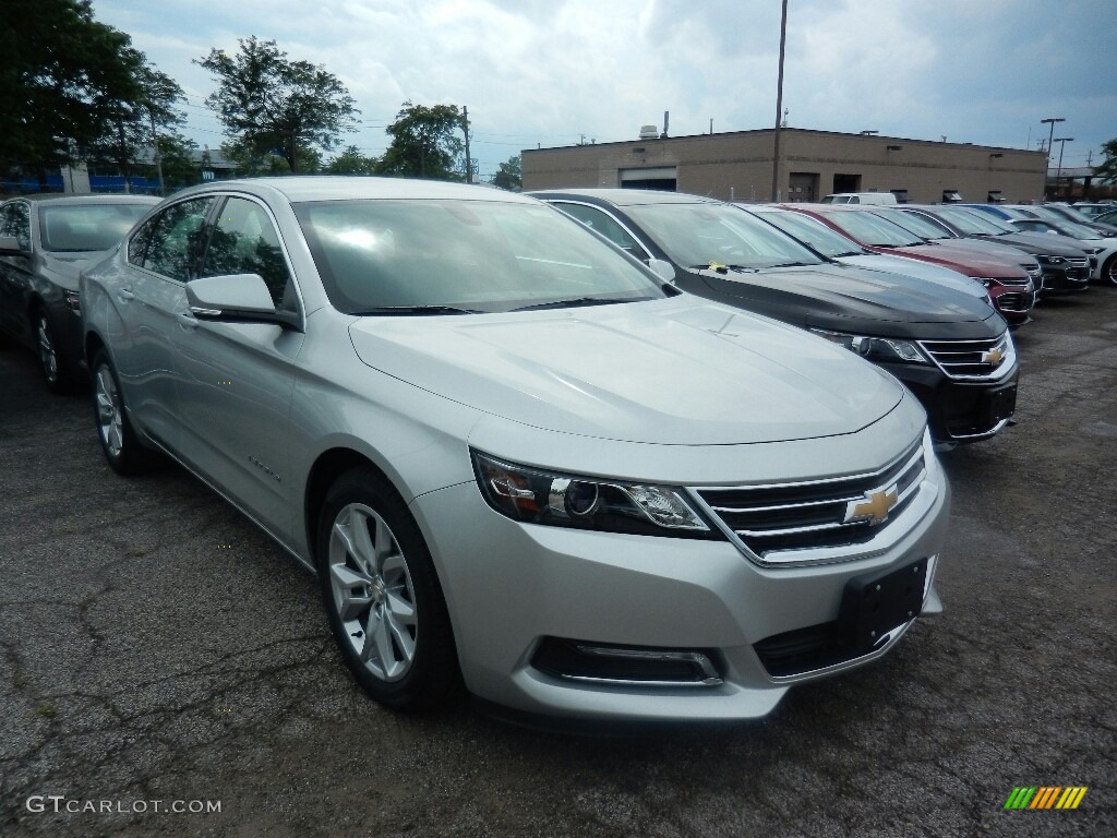 2018 Impala LT - Silver Ice Metallic / Jet Black/Dark Titanium photo #3