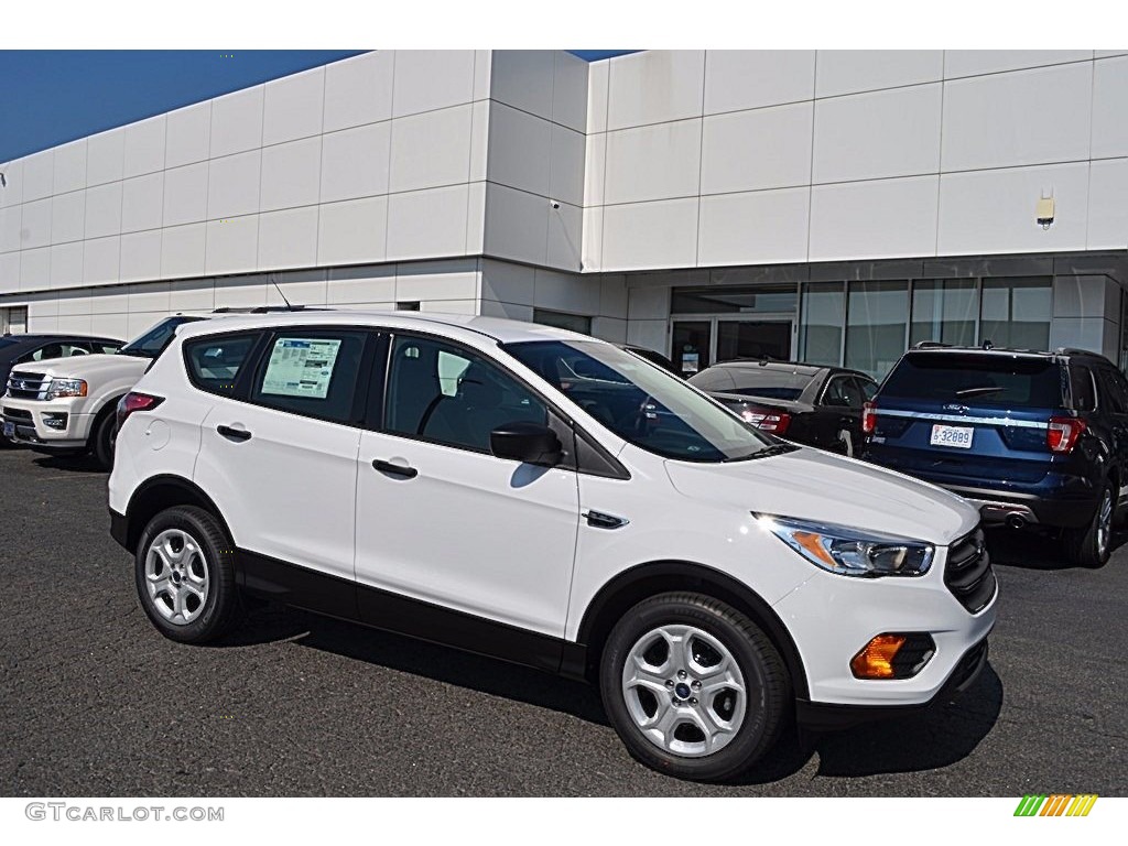 2017 Escape S - Oxford White / Charcoal Black photo #1