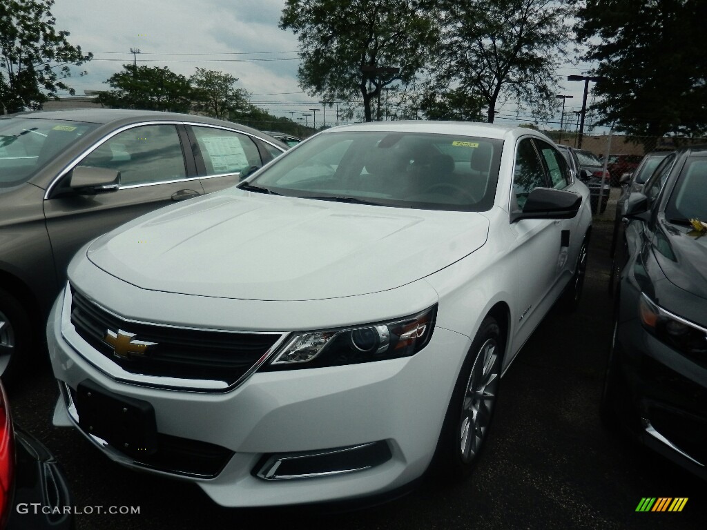 2018 Impala LS - Summit White / Jet Black/Dark Titanium photo #1