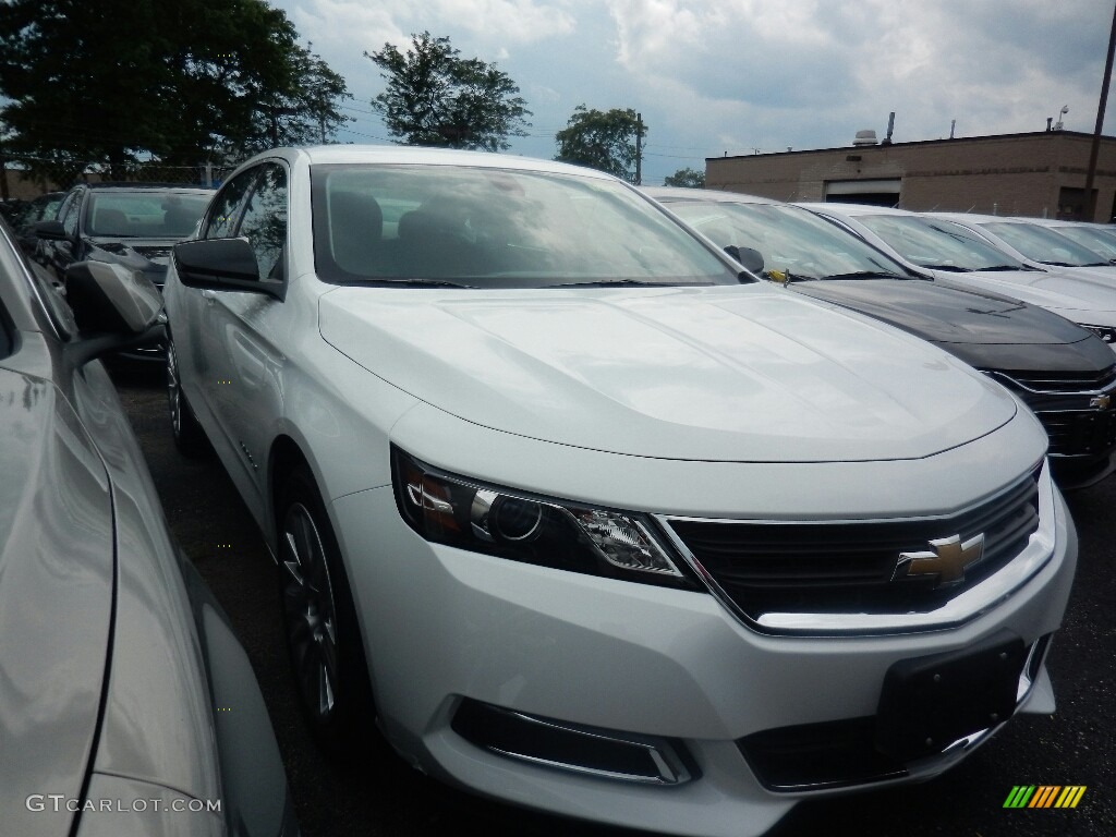 2018 Impala LS - Summit White / Jet Black/Dark Titanium photo #2