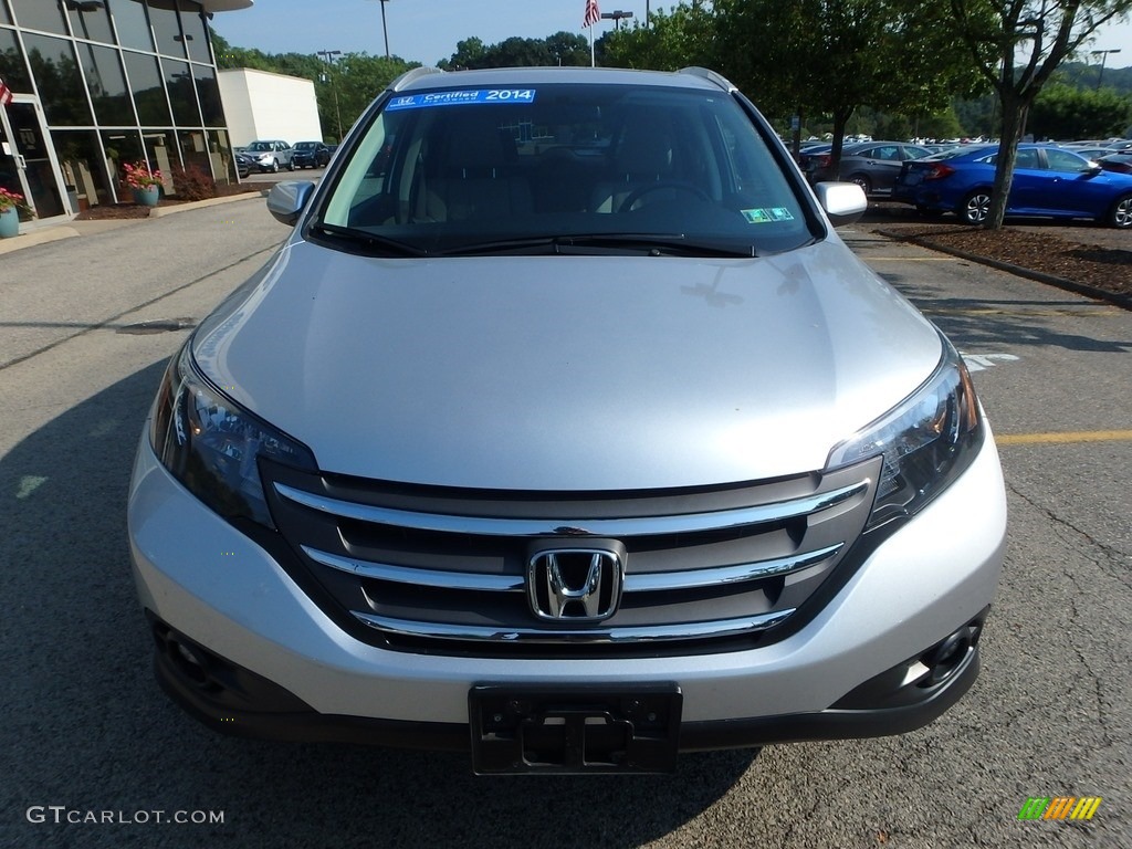 2014 CR-V EX-L AWD - Alabaster Silver Metallic / Gray photo #9