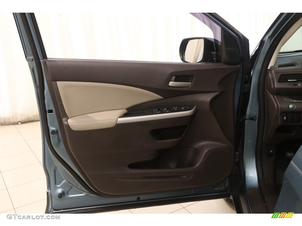 2013 CR-V EX-L AWD - Mountain Air Metallic / Gray photo #4