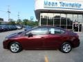 Crimson Pearl - Civic LX Sedan Photo No. 2