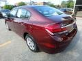 Crimson Pearl - Civic LX Sedan Photo No. 3