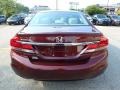 Crimson Pearl - Civic LX Sedan Photo No. 4