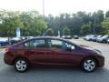 Crimson Pearl - Civic LX Sedan Photo No. 6