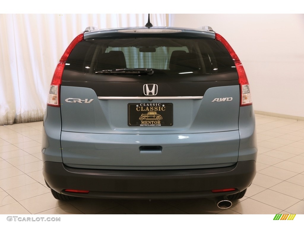 2013 CR-V EX-L AWD - Mountain Air Metallic / Gray photo #19