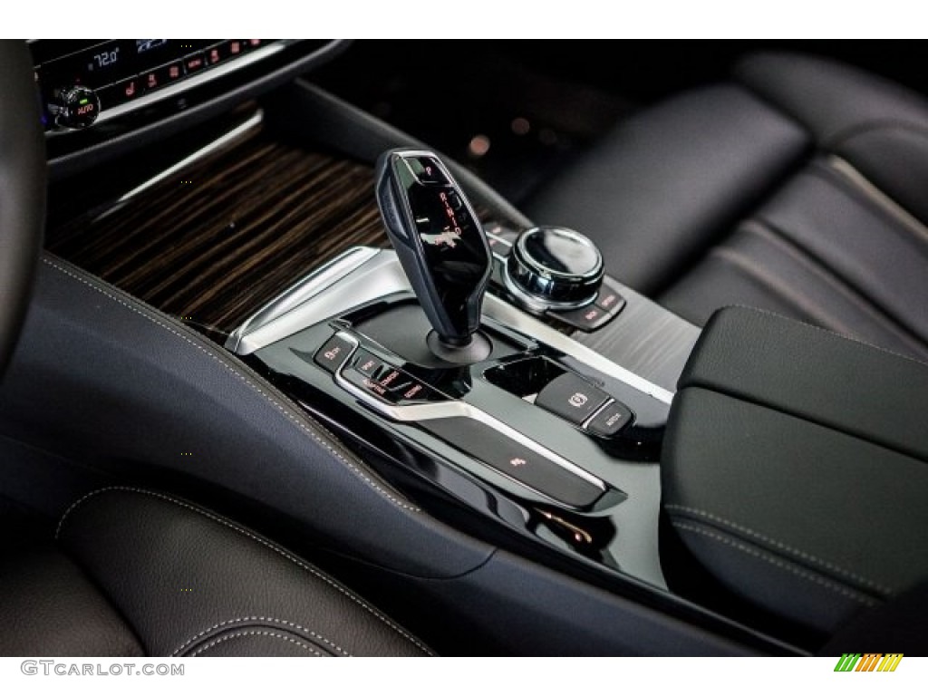 2018 5 Series M550i xDrive Sedan - Bluestone Metallic / Black photo #7
