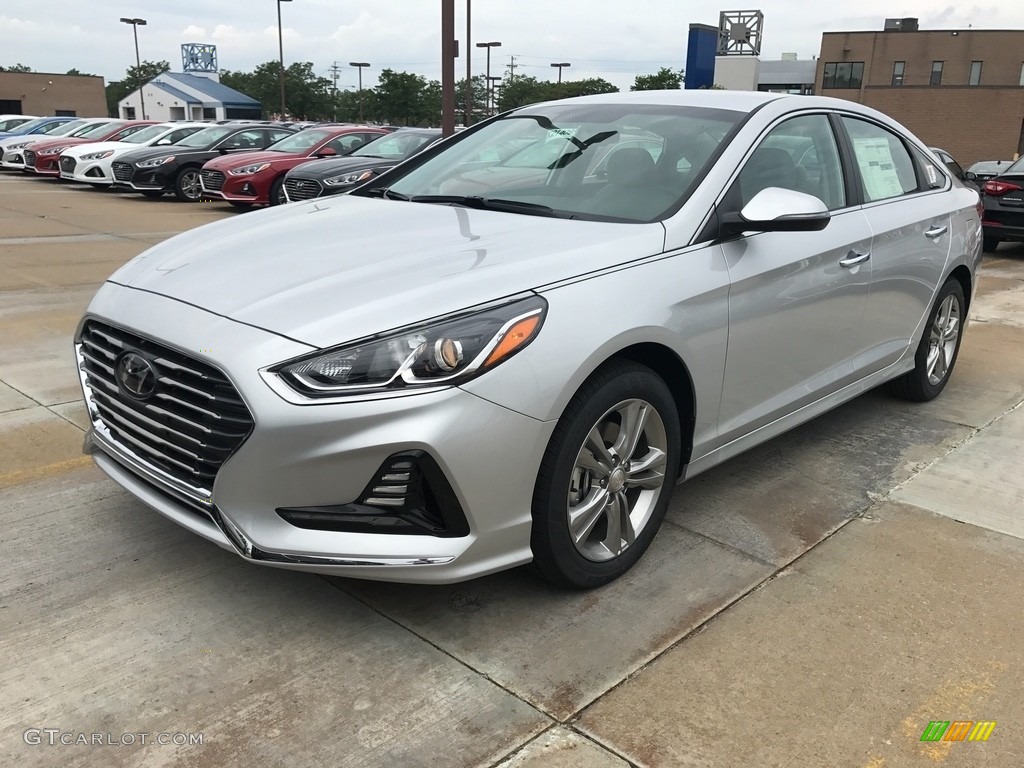 Symphony Silver 2018 Hyundai Sonata SEL Exterior Photo #122279483