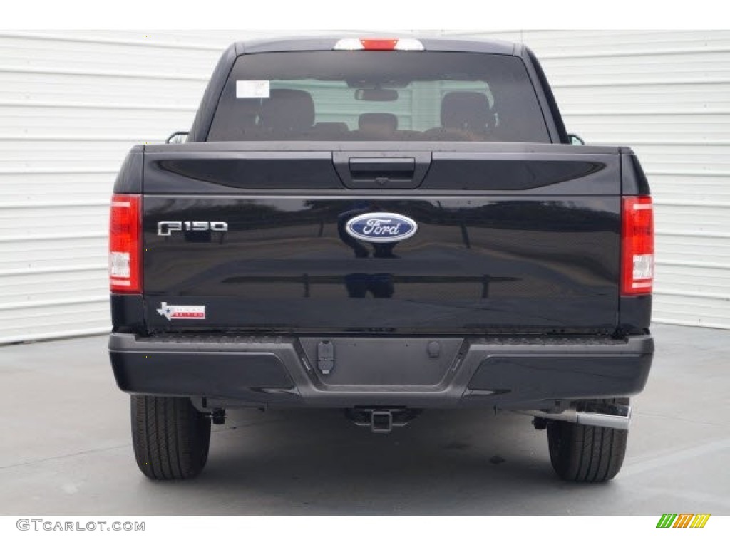 2017 F150 XLT SuperCab - Shadow Black / Black photo #5