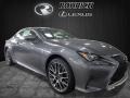 Nebula Gray Pearl 2017 Lexus RC 300 AWD