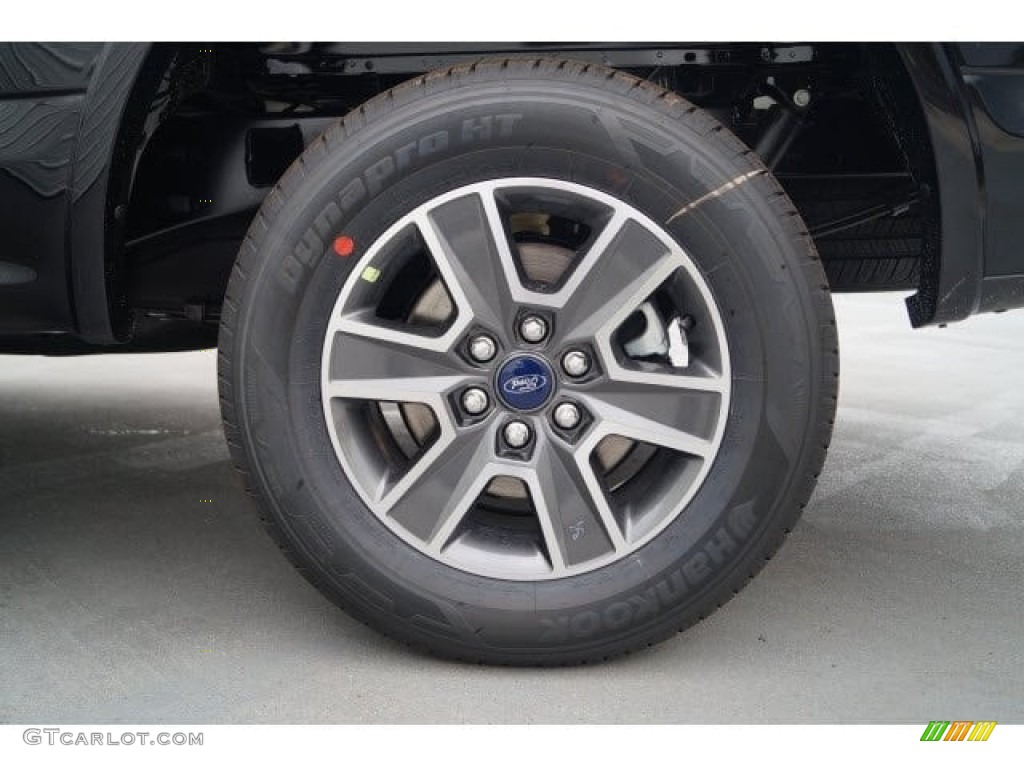 2017 F150 XLT SuperCab - Shadow Black / Black photo #9