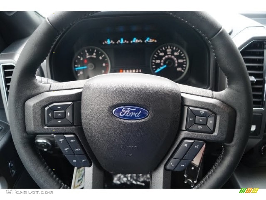 2017 F150 XLT SuperCab - Shadow Black / Black photo #11