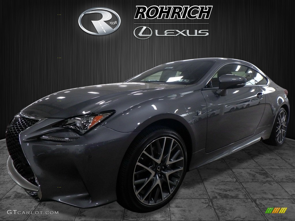 2017 RC 300 AWD - Nebula Gray Pearl / Black photo #4