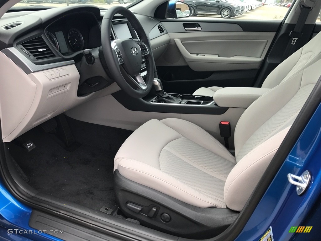 Gray Interior 2018 Hyundai Sonata SEL Photo #122280683